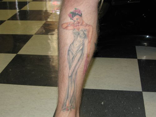 Pin Up Tattoo