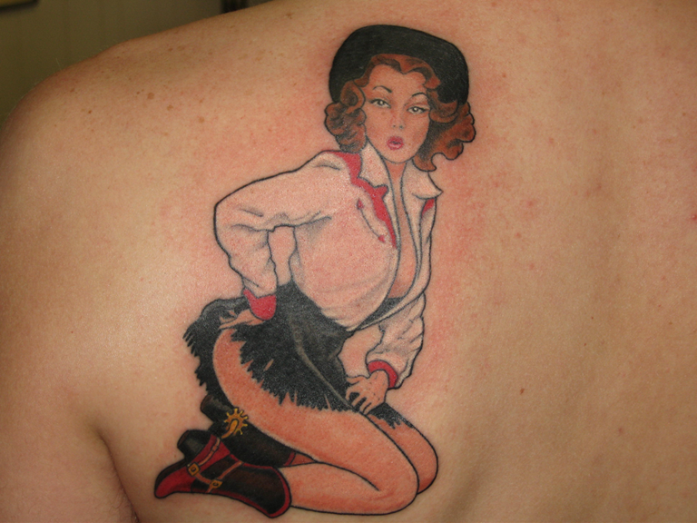 Pin Up Tattoo