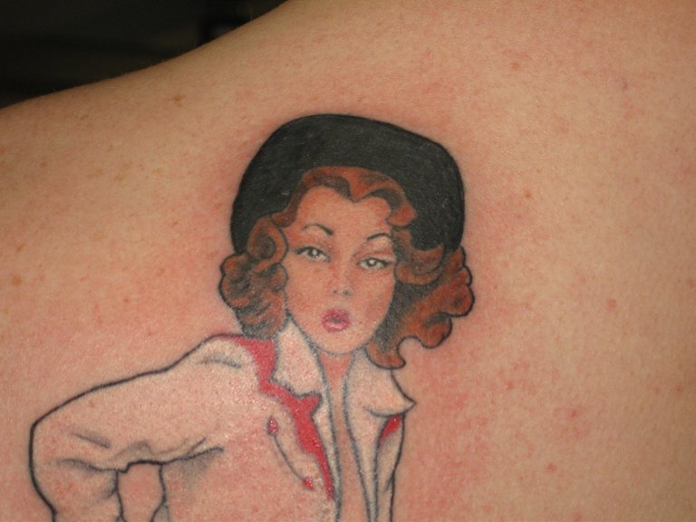 Pin Up Tattoo