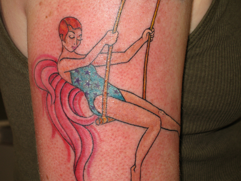 Pin Up Tattoo